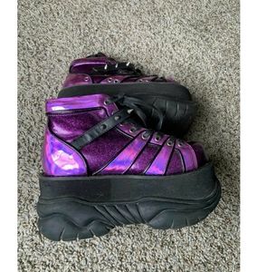 Demonia NEPTUNE-100 Platform Boots